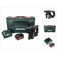 Metabo BH 18 LTX BL 16 Tassellatore a batteria 18 V 1.3 J SDS-plus Brushless + 1x Batteria 5,5 Ah + Caricabatterie + Valigetta MetaBOX