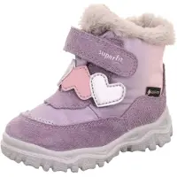 Superfit Boots da neve 'HUSKY+' crema / grigio chiaro / lilla chiaro / rosa antico