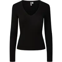 Pieces Top A Maniche Lunghe | Nero | L