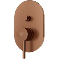 Steinberg Série 100 Mitigeur bain/douche, set de finition, encastré, 2 consommateurs, 10021033BC, 10021033BC
