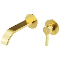 Steinberg Robinetterie de lavabo Série 280, kit de montage final, encastré, portée 215 mm, 28018143BG, 28018143BG