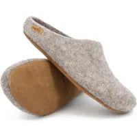 Magicfelt Alpaka Pantofole (46, grigio)