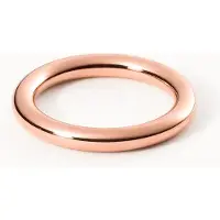 Purelei Glossy Ring Rosegold Taglia: 56 | Anelli Outlet | Donna | Rosa