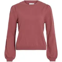 Vila Viella Scollo Rotondo Pullover A Maglia