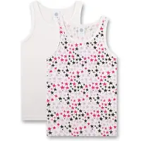 Sanetta Maglietta intima crema / lilla chiaro / rosa / nero