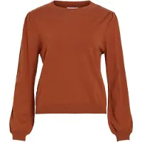 Vila Viella Scollo Rotondo Pullover A Maglia