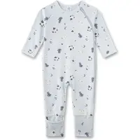 Sanetta Tutina / body per bambino blu / bianco