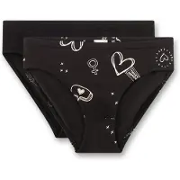 Sanetta Pantaloncini intimi nero / bianco