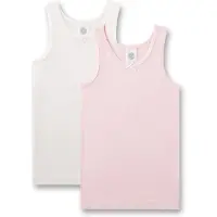 Sanetta Maglietta intima rosa / bianco