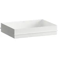 Laufen METAPHOR Lavabo à encastrer par le dessus, rectangulaire, sans percement pour la robinetterie, sans trop-plein, 500x375x111mm, blanc brillant, H517ME50001121, H517ME50001121