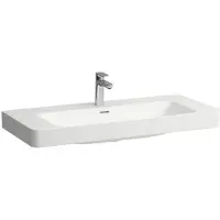 Laufen PRO X Lavabos, sans trou pour robinet, avec trop-plein, 1050x465mm, H8108697571091, H8108697571091