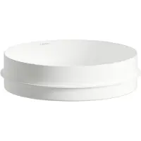 Laufen UNISONO Cuvette de lavabo, ronde, sans trou pour robinet, sans trop-plein, 375x375x114mm, H517UO30001121, H517UO30001121