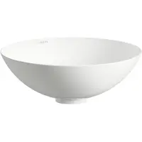 Laufen CLASSICS Cuvette de lavabo, ronde, sans trou pour robinet, sans trop-plein, 360x360x130mm, blanc brillant, H512CL20001121, H512CL20001121