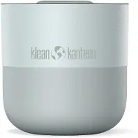 Klean Kanteen Rise Lowball with Slide Lid Bicchiere isolante (237 ml, grigio/bianco)