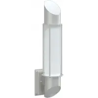 vidaXL Applique da esterno in acciaio inox argento