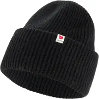 Fjällräven Heavy Beanie Berretto (One Size, nero)