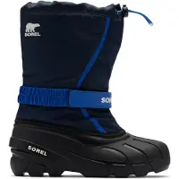 Sorel Kid's Little Flurry Boot Scarpe invernali Bambini (34, blu/nero)