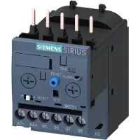 Siemens Relè di sovraccarico 1-4 A per protezione motore S00, Classe 5-30, montaggio su contattore 3RB31134PB0