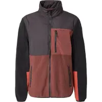 Iriedaily Auf Deck Fleece Jacket Giacca in pile Uomo (XL, rosso)
