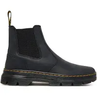 Dr. Martens per uomo. 26002001 Stivaletti in pelle nera Embury Black Wyoming (43), Nero, Basso, Nessuno, Casual