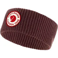 Fjällräven 1960 Logo Headband Fascia sportiva per la fronte (One Size, marrone/rosso)