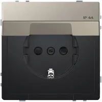 Merten MEG2314-6050 Presa SCHUKO Moccametallic System Design
