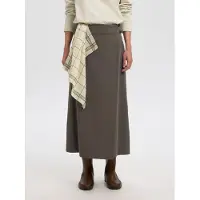 Selected Gonna Lunga Donne Marrone 34
