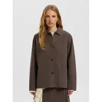 Selected Camicia da donna marrone scuro