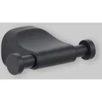 Gedy APPENDIABITI DOPPIO "STELVIO" Nero Opaco