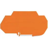 Wago Pannello divisorio Ex e/Ex i; spessore 3 mm; larghezza 125,5 mm; arancione 209-192