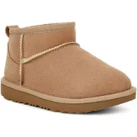 Ugg Classic Ultra Mini Stivaletti Bambino Sand in Montone
