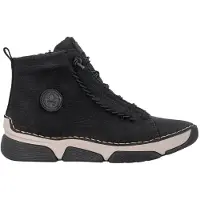 Rieker Stivaletto stringato nero
