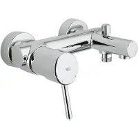 GROHE Concetto, rubinetto per vasca da bagno (miscelatore per doccia da installare nella vasca)