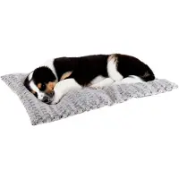 Ferplast Cuscino per cani , divano per cani, cuccia per cani, ideale per cani di grossa taglia, doppio lato, caldo, in peluche