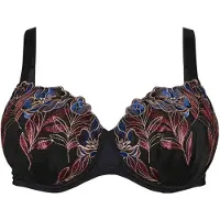 Zizzi Reggiseno 'Lelly' blu ultramarino / cioccolato / cappuccino / nero