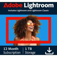Adobe Lightroom CC - 1 TB di Spazio di Archiviazione Cloud 1 Utente - 1 Anno - (Windows/Mac) - NL/EN/FR/DE *DOWNLOAD*