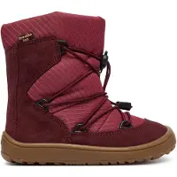 Froddo Kid's Barefoot Tex Track Wool Scarpe invernali Bambini (26, rosso)