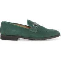Melluso Mocassino uomo in camoscio verde u0741z