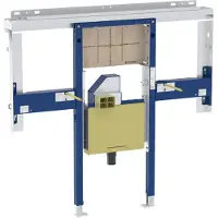 Geberit Elément Duofix pour lavabos ONE, saillie réduite, batterie murale, hauteur du local, siphon rotatif encastré, avec clou encastré, 111.084.00.2, 111.084.00.2