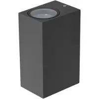 EVN Lampada da parete 230V GU10 2x11W IP44 637315 dgr