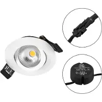 EVN-Lichttechnik Lampada da incasso a LED 230V 830, st., š - Downlight/spot/proiettore S060102