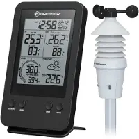 Bresser Pro - Stazione meteo - senza fili - nera