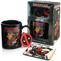 Pyramid Int. Confezione Regalo Con Tazza E Portachiavi Deadpool Marvel