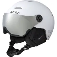 Cairn - Casco da sci/snowboard con visiera - Android Visor J Mat White - Taglia Bambino 46-48 cm - Bianco