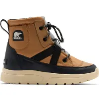 Sorel Kid's Big Whitney III Mid WP Scarpe invernali Bambini (38, marrone/beige)
