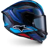 Alpinestars S-R7 Kinetis Casco Integrale unisex nero, taglia 2XL