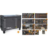 Beta carrello portautensili 8 cassetti, 1061 pezzi, BW 2400 RSC24AXXL-A, antracite
