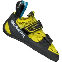 Scarpa Kid's Reflex Scarpette da arrampicata Bambini (34, giallo/olivia)