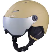 Cairn - Casco da sci con visiera - Android Visor Mat Linen - Taglia 59-60 cm - Beige
