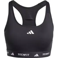 Adidas Women's Techfit Bra Reggiseno sportivo Donna (XS, grigio/nero)
